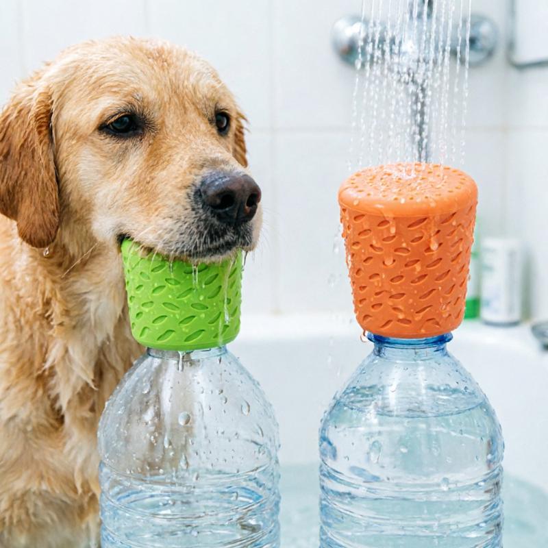 Pet Supplies Outlet - Botol Semprot Mandi Hewan Peliharaan Portabel