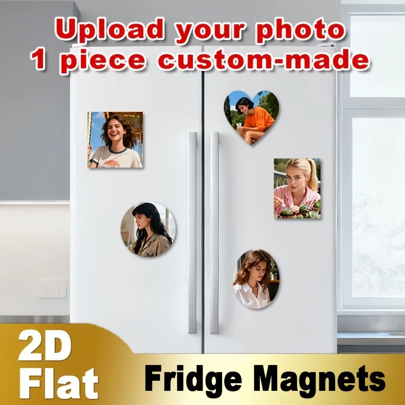 Pet Supplies Outlet - Magnet Kulkas Foto Kustom 2D Datar