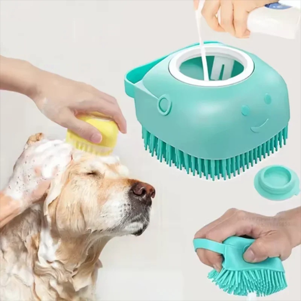 Pet Supplies Vending Machine - Sikat Pijat Mandi Silikon Alat Perawatan