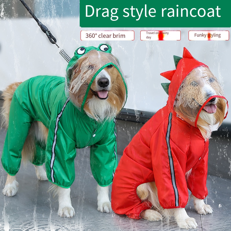 Pet Supplies Coupon - Jas hujan anjing tahan air anjing