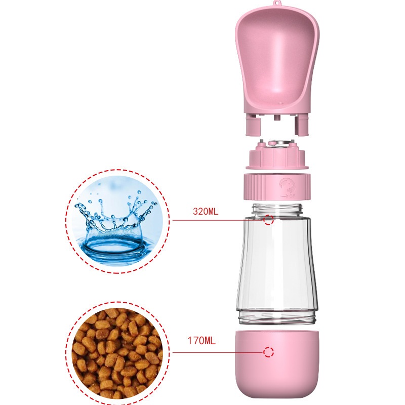 Botol air anjing portabel 2 In - Pet Supplies Coupon ulasan dan harga