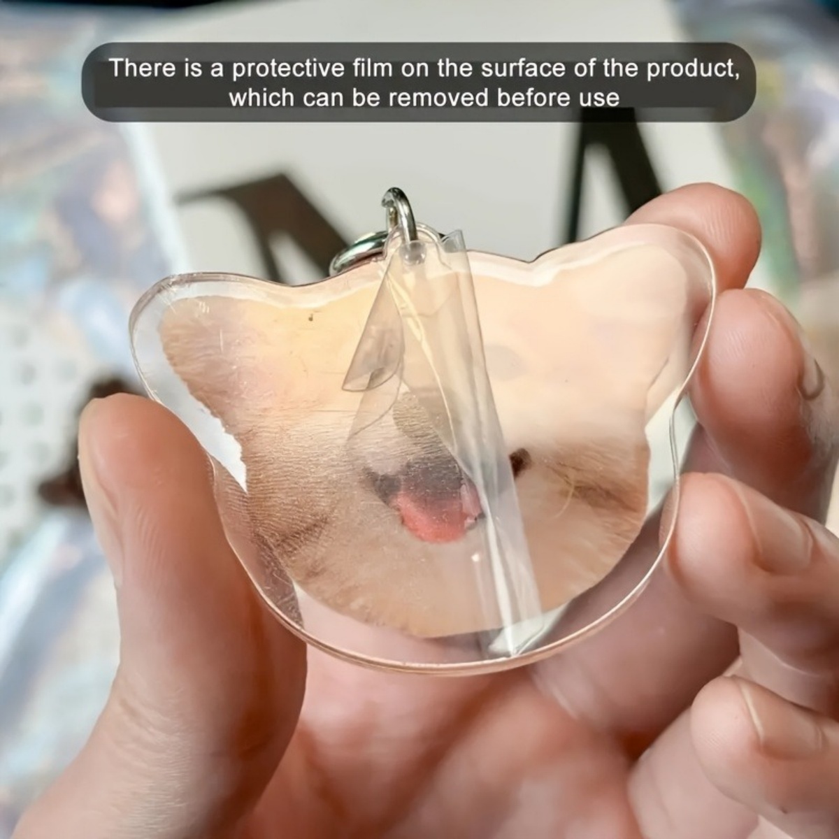 Gantungan Kunci Foto Kustom –  - Pet Supplies Outlet ulasan dan harga