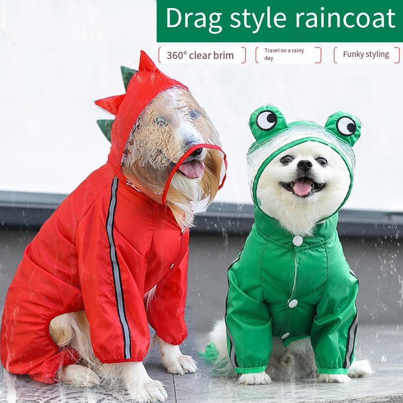 Jas hujan anjing tahan air anj - Pet Supplies Coupon ulasan dan harga