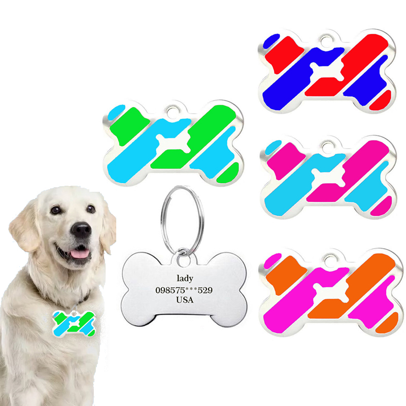 Kalung Kartu Identitas Tulang  - Pet Supplies List ulasan dan harga