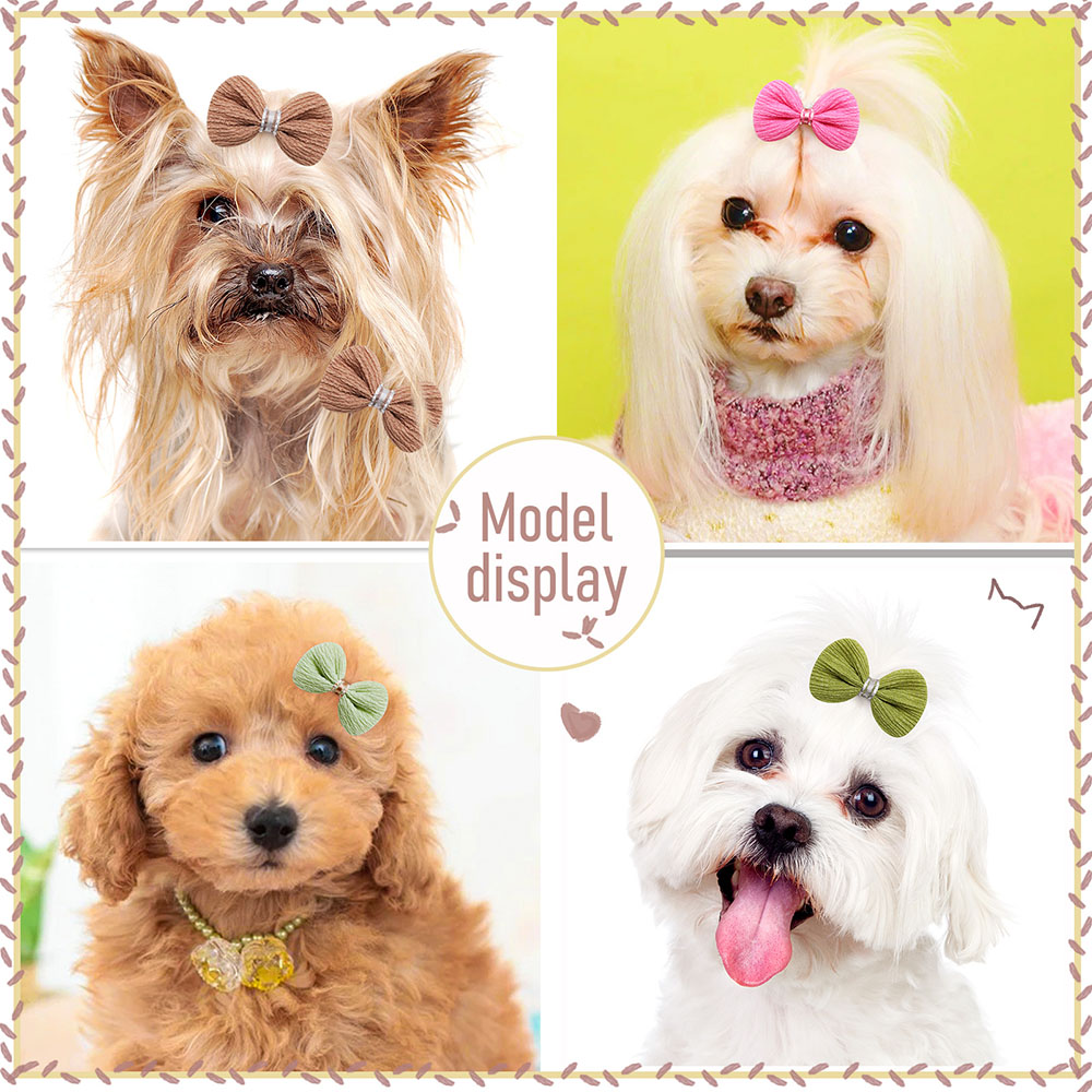 30 BH jepit rambut pita hewan  - Pet Supplies Coupon ulasan dan harga